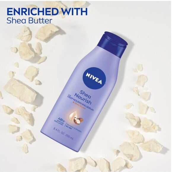 Nivea Shea Moisture Hydrating Lotion NEW - Picture 1 of 5